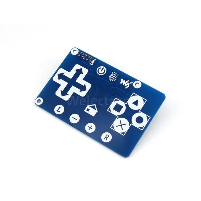Waveshare 10232 — сенсорная клавиатура RPi