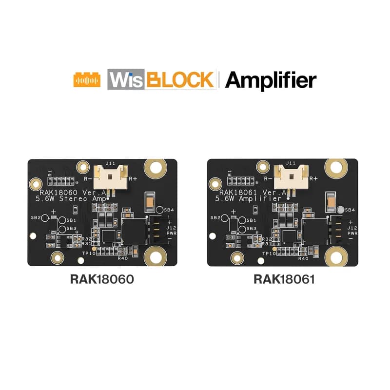 Модули усилителей звука WisBlock