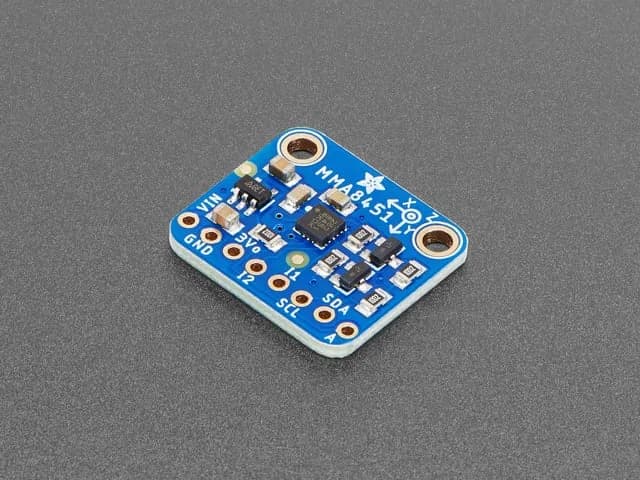 Трехосевой акселерометр Adafruit — ±2/4/8g @ 14 бит — MMA8451