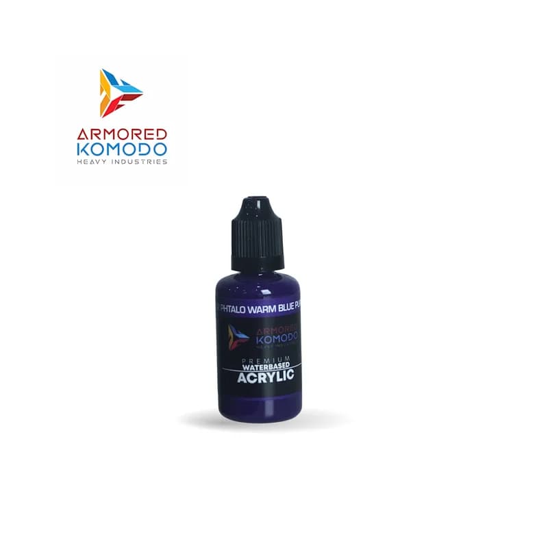Arkom Акриловый пигмент на водной основе PB15:2 Phtalo Warm Blue Pure Pigment 30 мл PH732