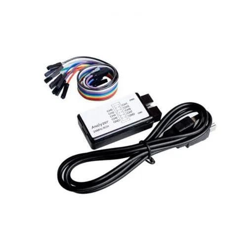 8-канальный USB-анализатор логики, 24 МГц