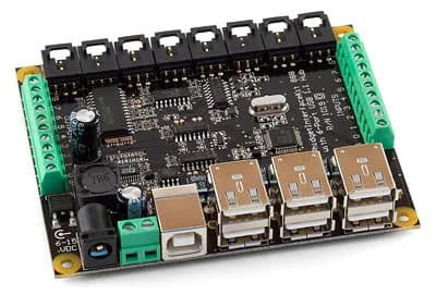 1019 — PhidgetInterfaceKit 8/8/8 с 6-портовым концентратором
