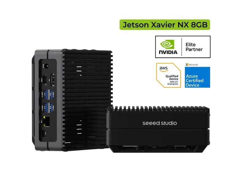 reComputer J2021 — компьютер Edge AI с NVIDIA® Jetson Xavier™ NX 8 ГБ