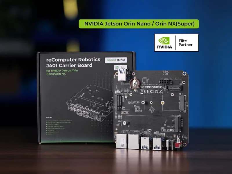 reComputer Robotics J401 для Jetson Orin Nano/Orin NX