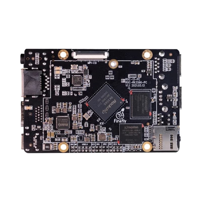 ROC-RK3566-PC Четырехъядерный мини-одноплатный компьютер ARM