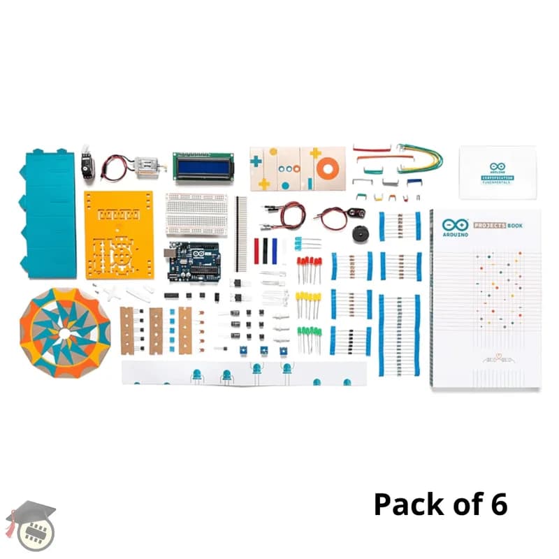 Стартовый комплект Arduino для занятий (6 шт.)