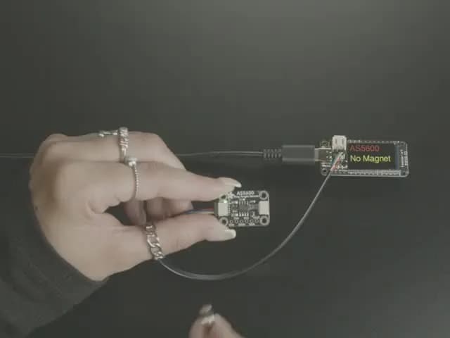 Датчик магнитного угла Adafruit AS5600