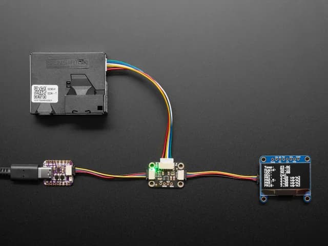 Адаптер Adafruit SEN54 или SEN55 — STEMMA QT / Qwiic