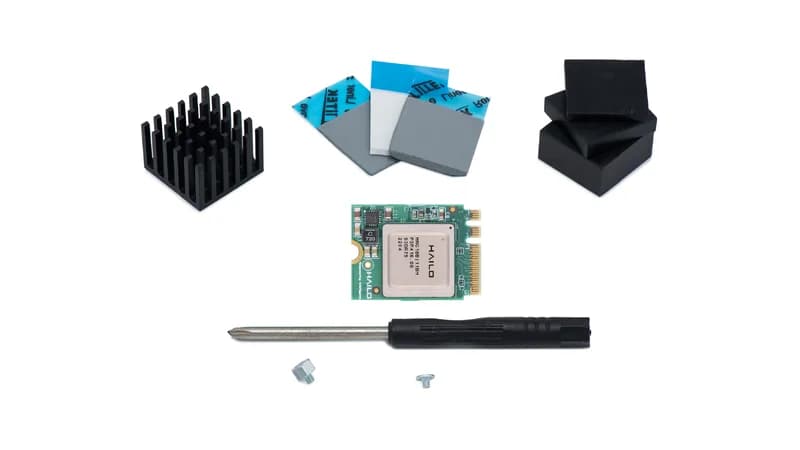 Стартовый комплект модуля Hailo-8 M.2 A+E Key 2230 (26 TOPS)