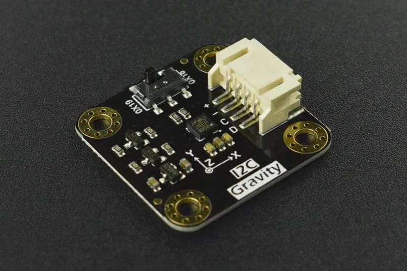 Гравитация: I2C H3LIS200DL Трехосевой акселерометр (±100 г/± 200 г)
