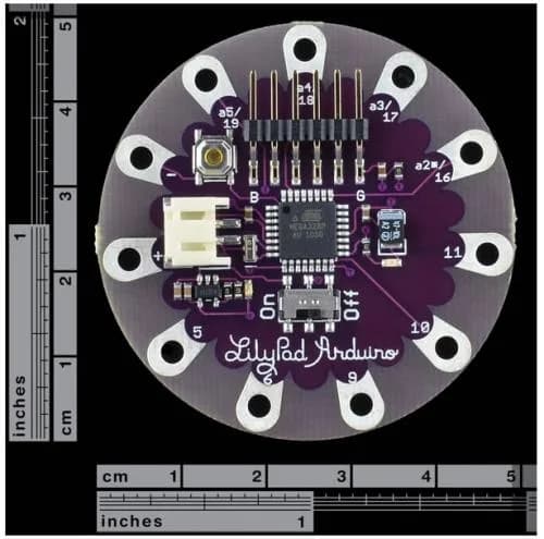 Простая плата LilyPad Arduino