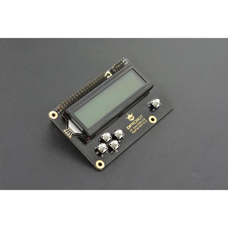 IIC 16x2 RGB ЖК-клавиатура с RGB-подсветкой (совместима с Raspberry Pi 3B+/4B)