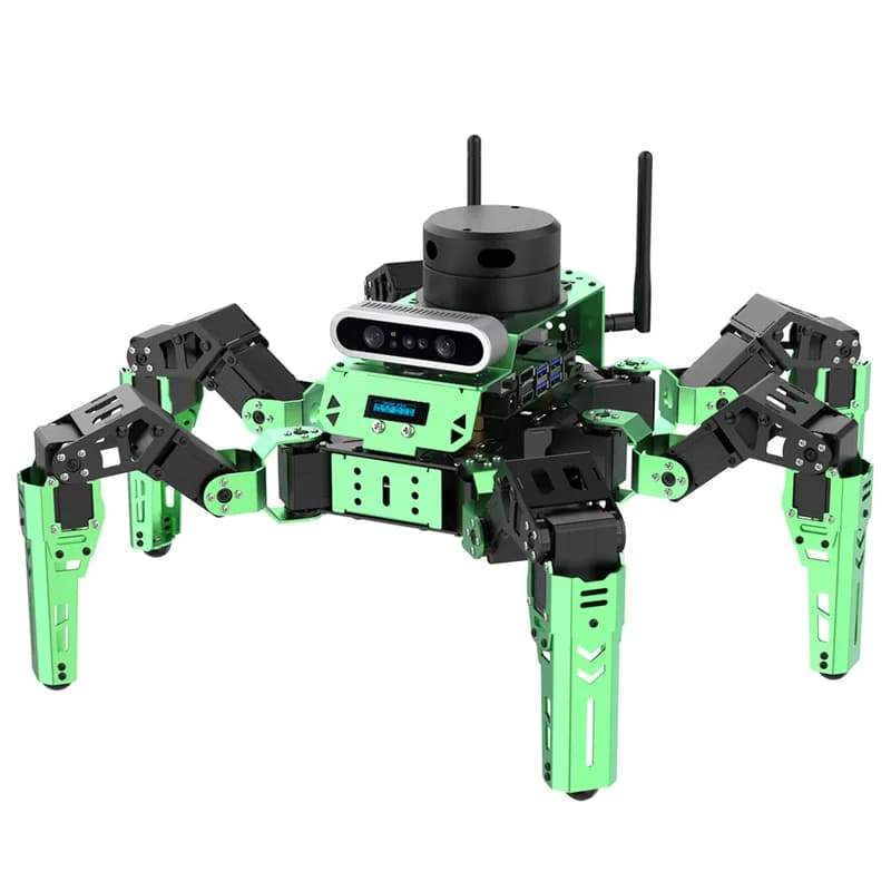 Комплект робота Hiwonder JetHexa ROS Hexapod на базе Jetson Nano с поддержкой лидарной камеры глубины SLAM-картографии и навигации