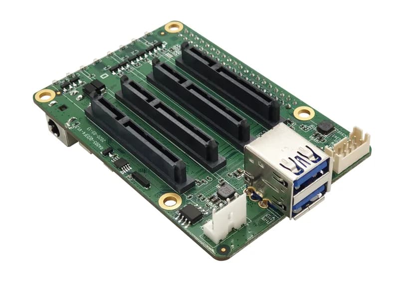 Dual/Quad SATA HAT для Raspberry PI 4 или Raspberry Pi 3/3B+