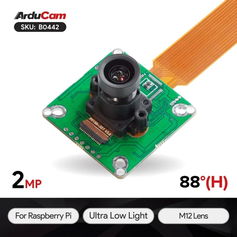 Arducam IMX327 Raspberry Pi IR