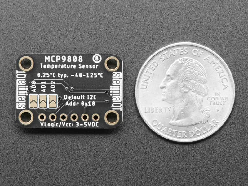 Adafruit MCP9808 Высокоточный датчик температуры I2C Breakout STEMMA QT / Qwiic