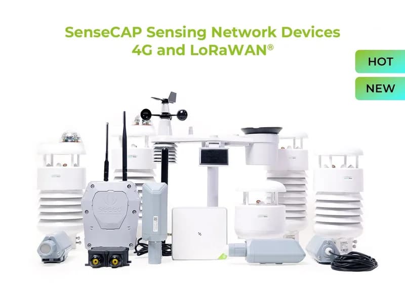 Демонстрационный комплект решения SenseCAP IoT LoRaWAN®: комплексное решение для удаленного сбора данных и связи