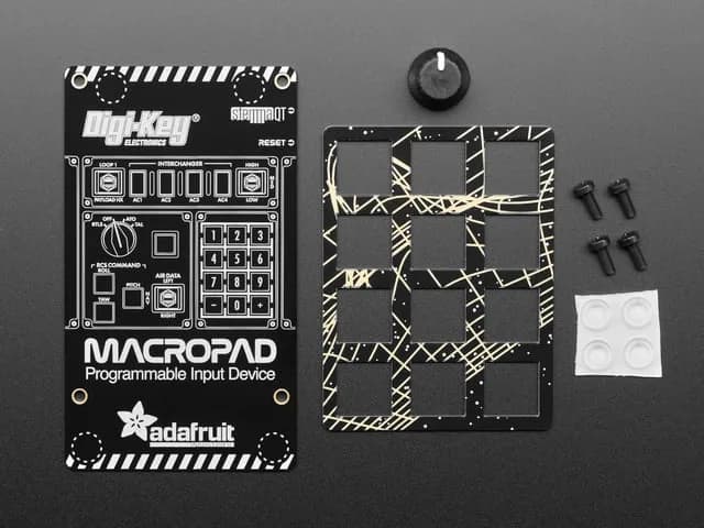 Корпус Adafruit MacroPad RP2040 + пакет дополнительных аппаратных средств