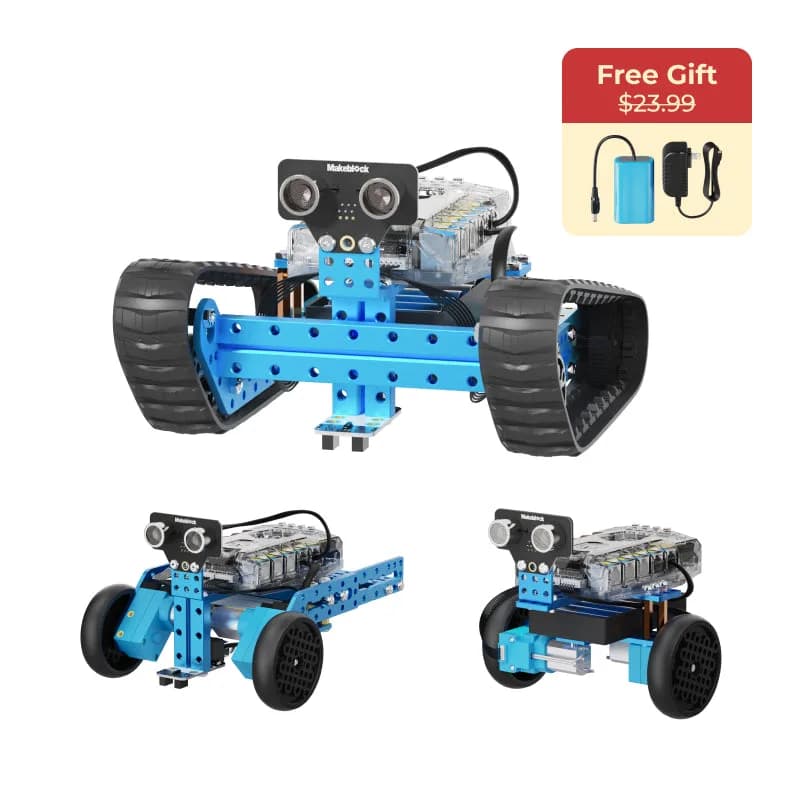 Makeblock mBot Ranger: комплект робототехники 3-в-1 для создания роботов с нуля