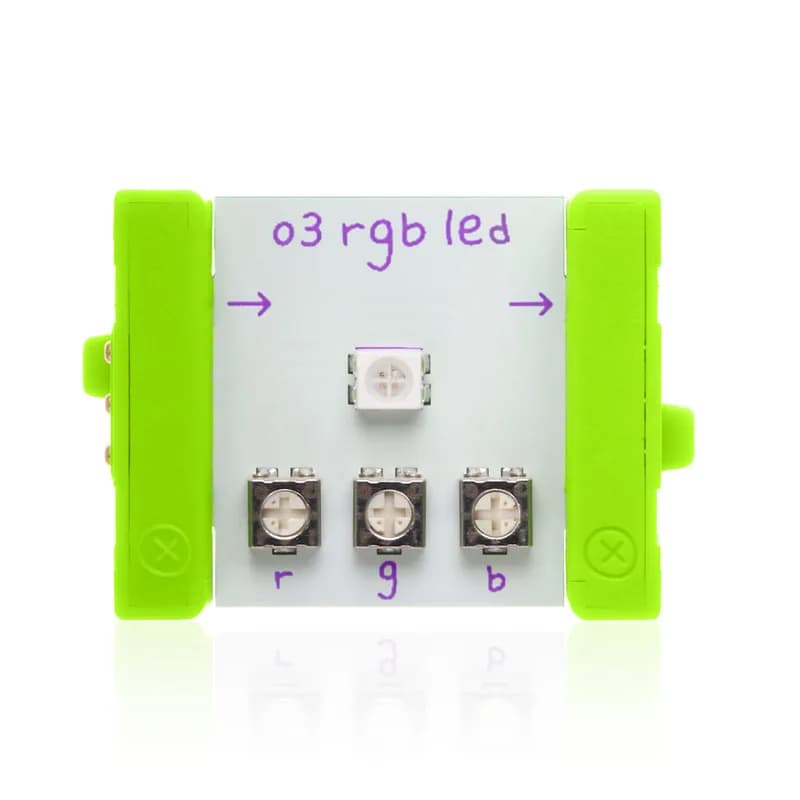 Выходные биты LittleBits - светодиод RGB