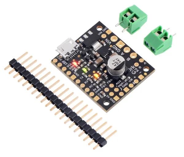 Pololu Jrk G2 21v3 USB-контроллер двигателя с обратной связью