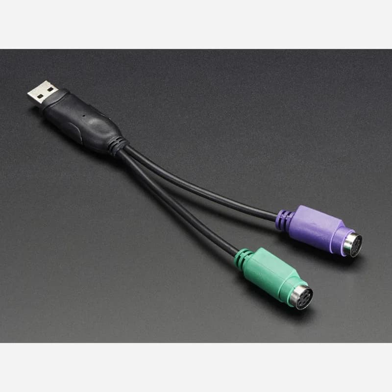 PS/2 Клавиатура+Мышь — USB-адаптер