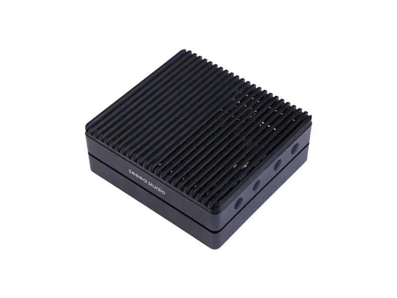 reComputer J4011-Edge AI-устройство с модулем NVIDIA Jetson Orin NX 8 ГБ, 4xUSB 3.2, слотом M.2 Key E и Key M, алюминиевый корпус, предустановленная система JetPack с NVIDIA JetPack на твердотельном накопителе NVMe емкостью 128 ГБ