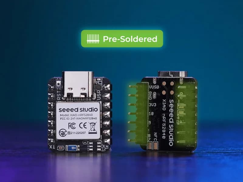 Seeed Studio XIAO nRF52840 (предварительно припаянный)