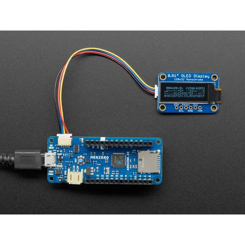 Кабель с 5-контактного (Arduino MKR) на 4-контактный JST SH STEMMA QT / Qwiic — длина 100 мм
