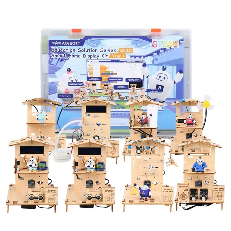 ACEBOTT QE035 Комплект дисплея для умного дома IOT для STEM-образования — 1 год