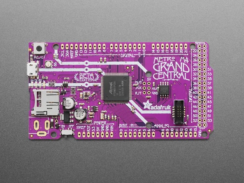 Adafruit Grand Central M4 Express с SAMD51 — без жаток