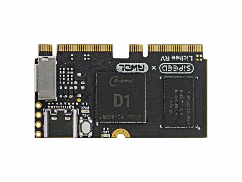 Lichee RV-Nezha CM Allwinner D1 SoC с 1,14-дюймовым ЖК-дисплеем SPI — поддерживается Linux
