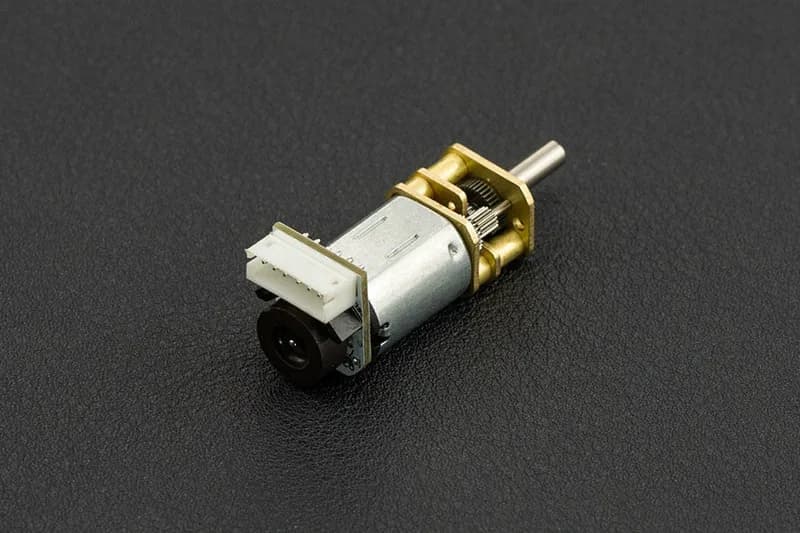 Мотор-редуктор Micro DC с энкодером, 6 В, 41 об/мин, 380:1