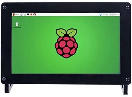SunFounder 7 "1024*600 HD ЖК-экран Встроенный динамик для Raspberry Pi 3 Model B+, 2 Model B, 1 Model B+