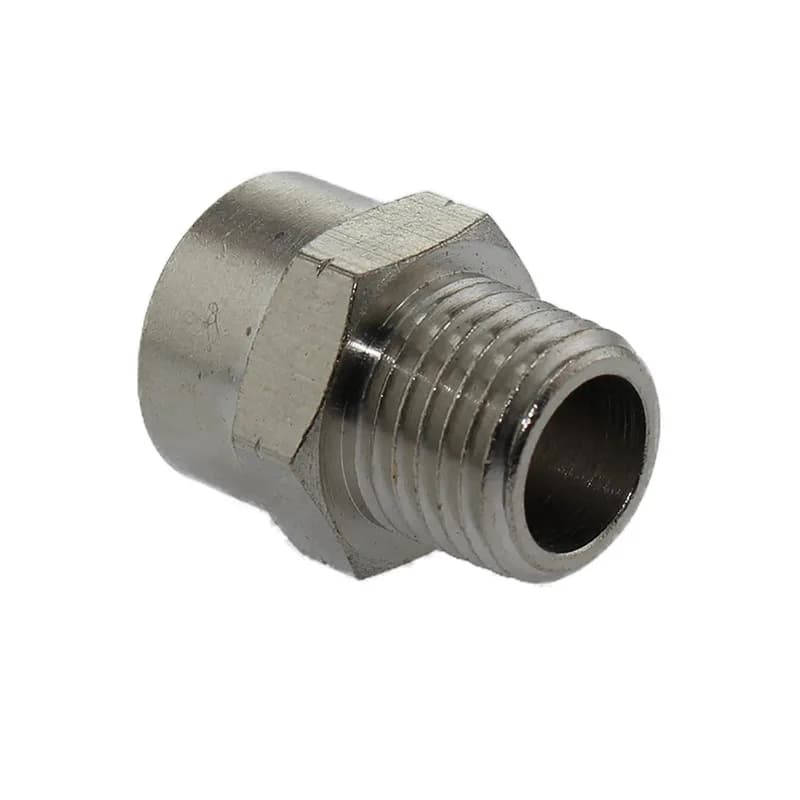 Переходник 1/4 NPT, наружная резьба 1/8 NPT, внутренняя резьба