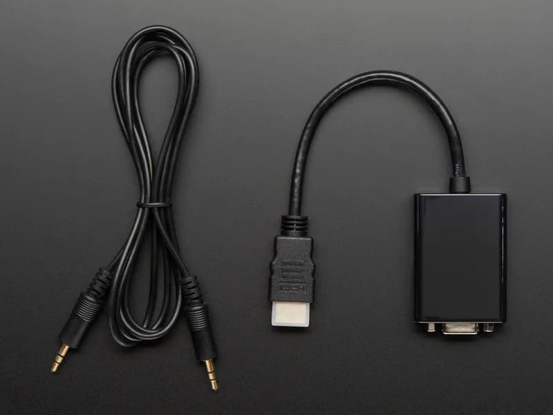 HDMI to VGA ( )