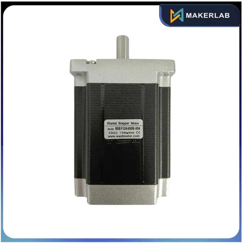 Wantai Шаговый двигатель Nema 34 113 мм 84 кг-см 85BYGH450B-004
Шаговый двигатель