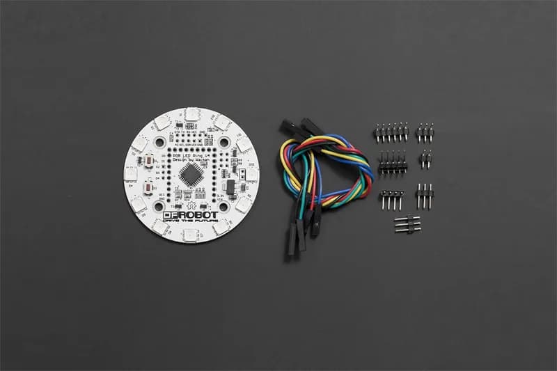 Преобразите свои проекты с помощью светодиодного кольца Rainbow LED Ring V3 — Arduino готова!