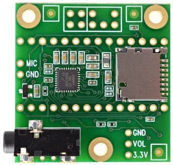 Плата аудиоадаптера для Teensy 3.0–3.6