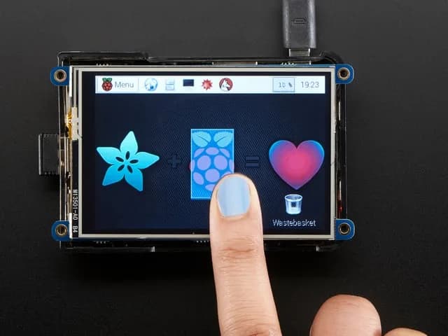 PiTFT Plus 480x320 3,5" TFT+сенсорный экран для Raspberry Pi
