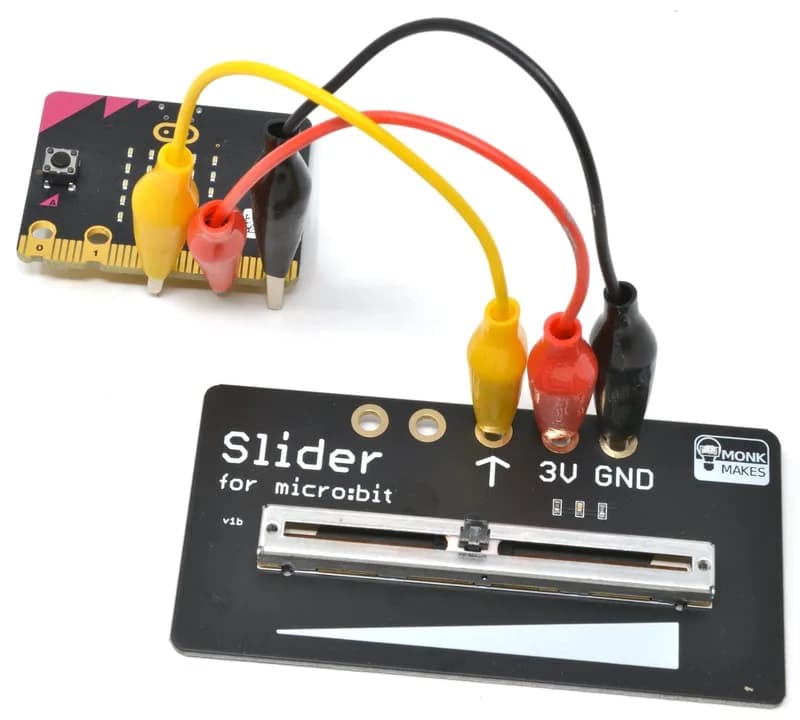 Ползунок/потенциометр для micro:bit