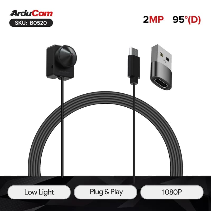 Arducam 2MP USB M12