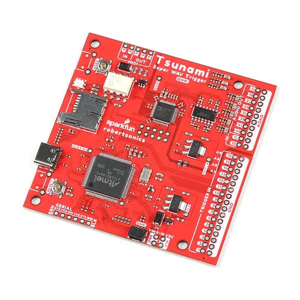 Tsunami Super WAV Trigger — 25 голосов (Qwiic)