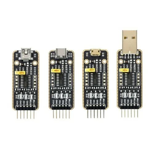 Модуль USB-UART, разъемы Type-C, передача с высокой скоростью передачи данных