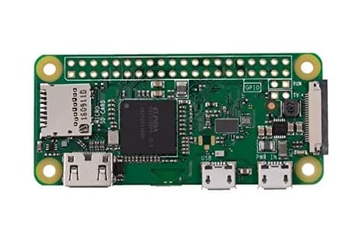 Raspberry Pi Zero W, WiFi/Bluetooth 4.1, Bluetooth Low Energy, 40-контактный разъем, совместимый с HAT, разъем камеры CSI, USRT, SPI, I2C