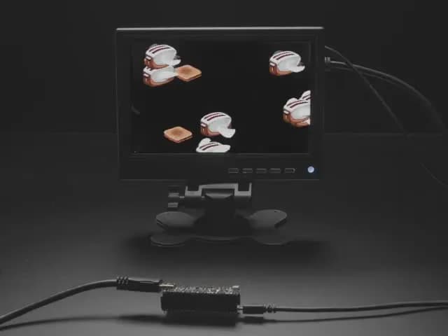 Выход Adafruit PiCowbell DVI для Pico — работает с дисплеем HDMI
