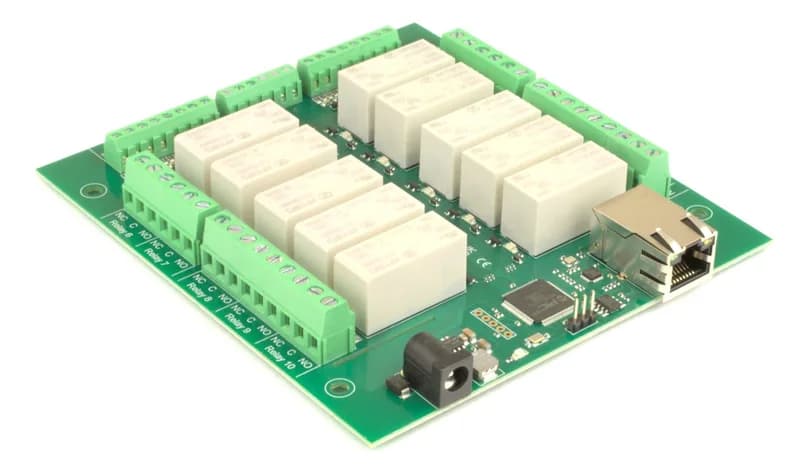 ETH1610 - Ethernet-реле 10 x 16 А