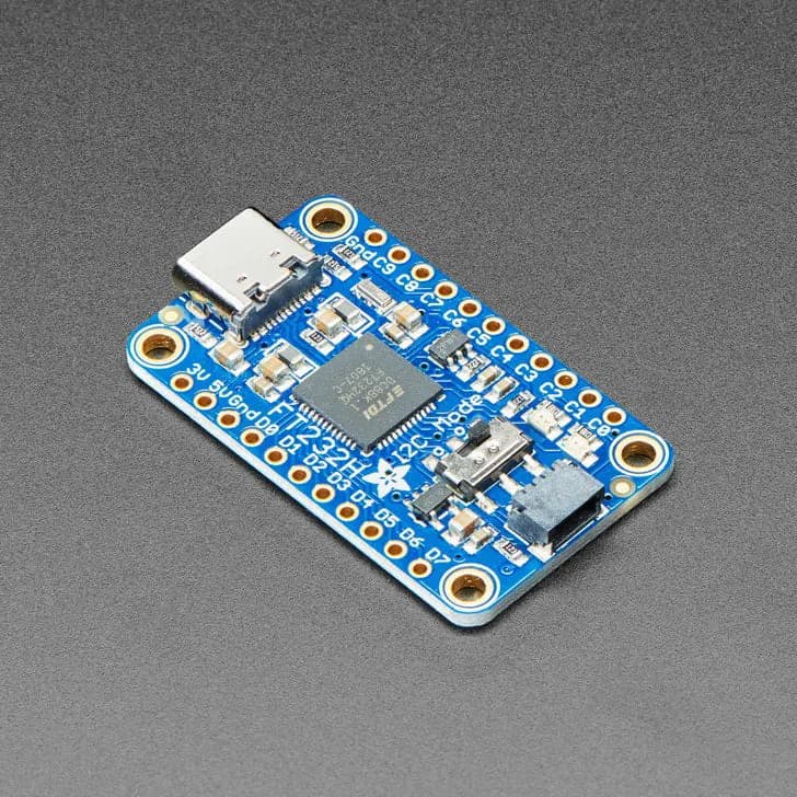 Adafruit FT232H Breakout — USB общего назначения для GPIO, SPI, I2C — USB C