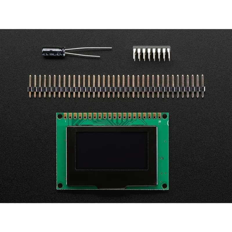 Комплект модуля графического OLED-дисплея монохромный 1,54 128x64