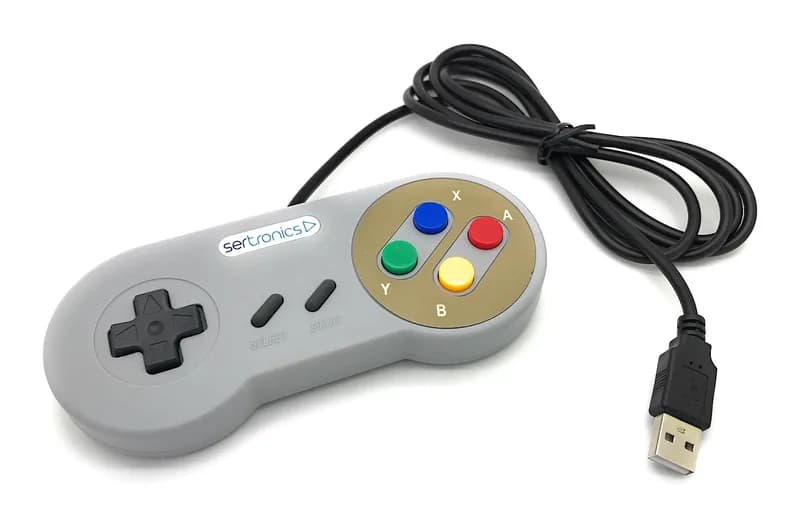 Контроллер USB 2.0 в дизайне SNES